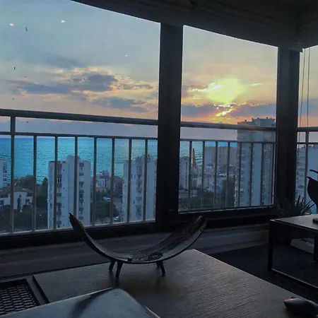 Apartment Luks Tripleks 180° Deniz Dag Manzarali Merkez De Antalya